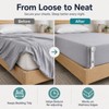 Estate & Co. 4 Pack Adjustable Bed Sheet Holders for
