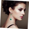 COLLBATH Elegant Christmas Tree Earrings Tassel Earring for Women Party