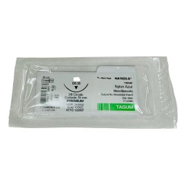 TAGUM MEDICAL Sutura Nylon 2-0 Cortante 3/8 25mm Tagum
