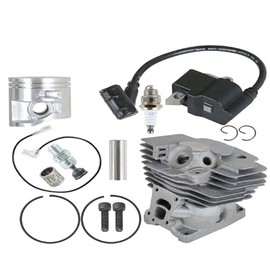 BEAR FLAG EDITION for 47mm Cylinder Piston Ignition Coil Kit for STIHL MS362 MS362C 1140 020 1200