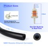 1/4 Fuel Line kits, 1.5Meter/5-Foot Fuel Line + 4Pcs Inline