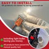 Svicari Rear Tail Light Socket with Wire Harness and Bulb