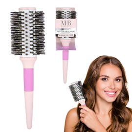 Bristle Blowout Brush with Large Barrel for Fast Drying and Frizz-Free Volume Professional Hair Brushes For Women