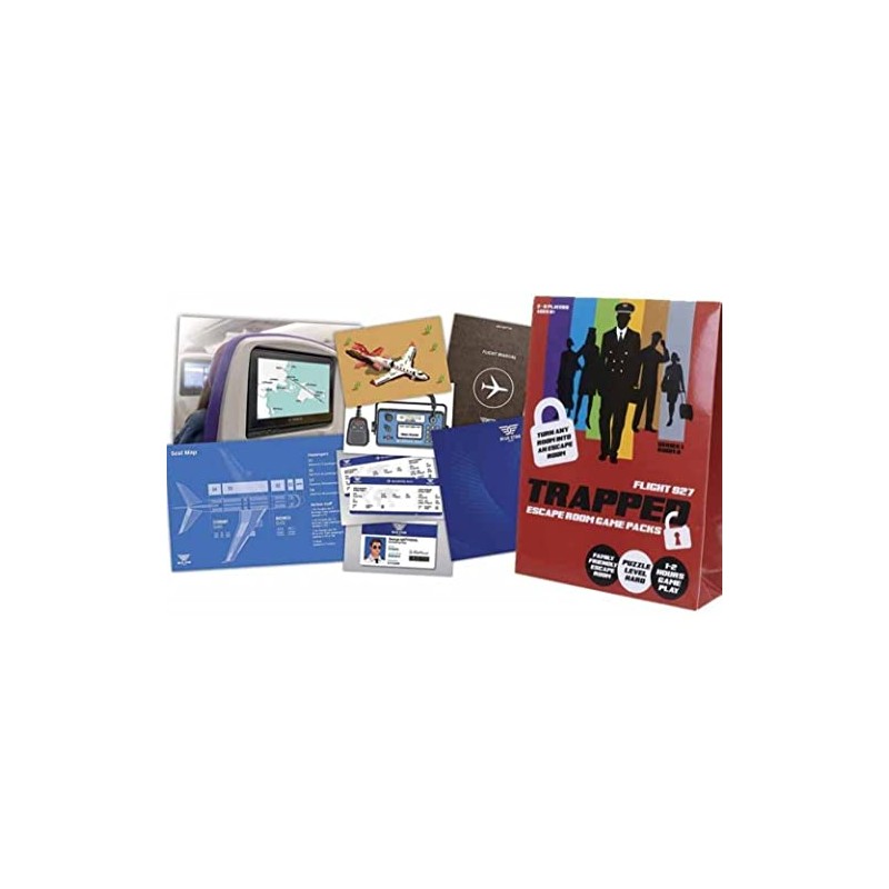 Trapped Escape Room Game Packs Flight 927 - Escape Room