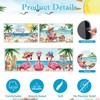 Yoyuspy Flamingo Summer Kitchen Mats Set of 3 Non Slip