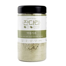 잔다리마을 쥐눈이콩 약콩 서리태 볶은콩가루220g Jandari Village Black-eyed Bean Soybean Roasted Bean Powder 220g