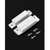 QWORK MC-31 Wired Surface-Mounted NC Magnetic Door Window Contact Sensor