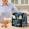 JOAIFO Turtle Stand Mixer Cover Black Kitchen Aid Mixer Protective