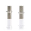 Cable Extension Coupler - 10 Pack - Connects Two Coaxial