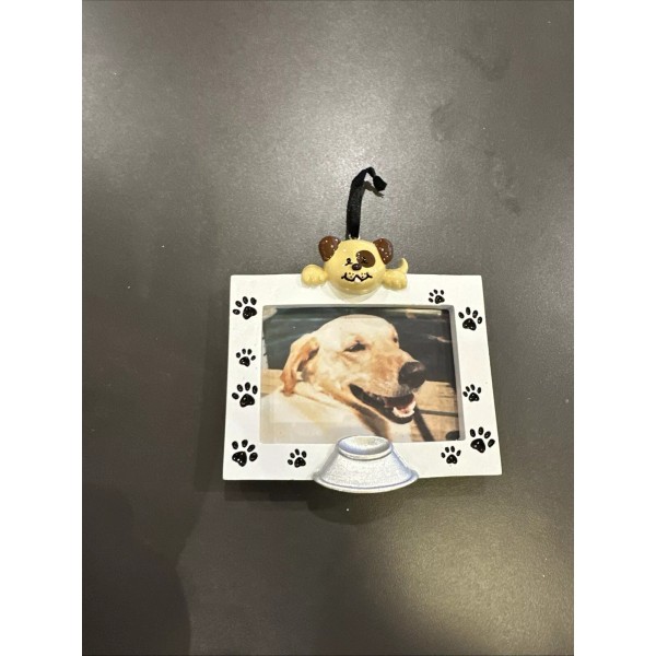 King Dog Picture Frame Personalized Christmas Ornament Polar X