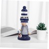 Hohopeti Small Decor Items for Shelf Lighthouse Model Statue Nautical