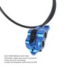 1 Pair Bicycle Hydraulic Disc Brake Four Pistons Aluminum Alloy