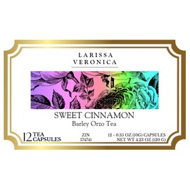 Sweet Cinnamon Barley Orzo Tea (Single Serve K-Cup Pods) (12 pods, ZIN: 574741)