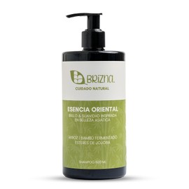 Brizna Esencia Oriental Shampoo con Arroz, Bambú y Jojoba | Inspirado en la Belleza Asiática | 500 ml