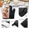 ZHANTUONE I'm Baked Too Funny Heat Resistant Oven Mitts 2-Piece