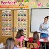 2 Pack Classroom Headphone Storage Organizer with 30 Pockets, PVC