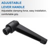 uxcell 4pcs Clamping Lever Adjustable Handles M8 Metric Female Thread