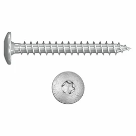 MAXERIO Tellerkopfschrauben 40er Set (für Konsole) TX30; 6,0 x 50