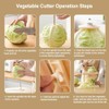 Aswalling Homemade Cabbage Slicers Machine Cabbage Shredder Portable Quick Lettuce