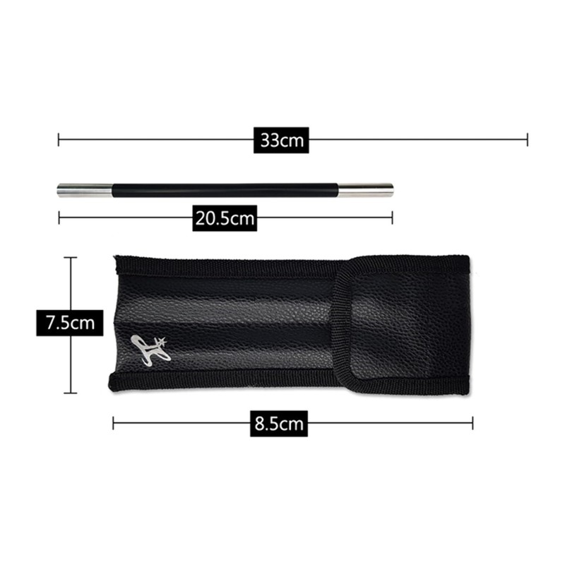 Magic Wand (Black) by JL Magic, Magic Trick, No Skill
