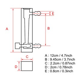 LZQ-7 Acrylic Air Gas Flowmeter Air Flow Meter with Control Valve for Measuring Controlling Gas Flow 1-10LPM 0.6MPa