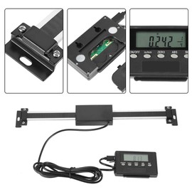 Digital Display 0-200mm DRO LCD Remote Caliper Aluminum Ruler with High Accuracy Grinder/Lathe Measure Linear Magnetic