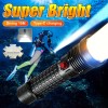 Packetman 300000lm Professional LED Diving Flashlight Underwater Scuba Torch Dive