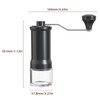 Manual Coffee Bean Grinder Capacity 25g with Ceramic Conical Burr