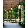 Moddeny Rustic Victorian E26 Exterior Ceiling Pendant Light American Outdoor