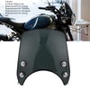 Windscreen Meter Visor PC Material Windshield Aerodynamic Durable Adjustable Easy
