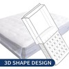 CACATUA Mattress Bag, King Clear Plastic Mattress Cover for Moving