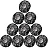 12 Pieces Deep Conditioning Caps Aluminum Foil Reusable Hair Processing