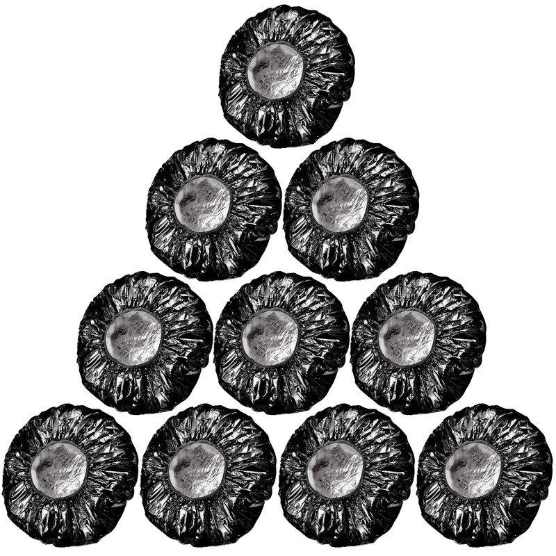 12 Pieces Deep Conditioning Caps Aluminum Foil Reusable Hair Processing