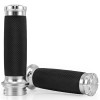 EWAY Chrome 1" Motorcycle Handlebar Hand Grips For Harley Road