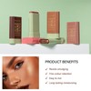 MEICOLY Cream Bronzer Stick, Natural Highlight Contour Makeup,Face Highlighter Stick,Contour