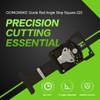 Adjustable Angle Track Saw Square with -60° to 60° Quick