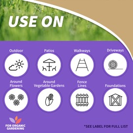 Bonide Captain Jack's Deadweed Brew, 128 oz Concentrate for All Types of Weeds and Grasses, for Organic Home Gardening