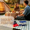 Portable Outdoor Headrest with Hanging Storage Pocket – Foldable Neck