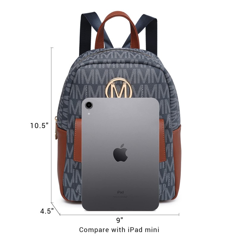 MKP - Mochila pequeña para mujer, bolso de hombro con