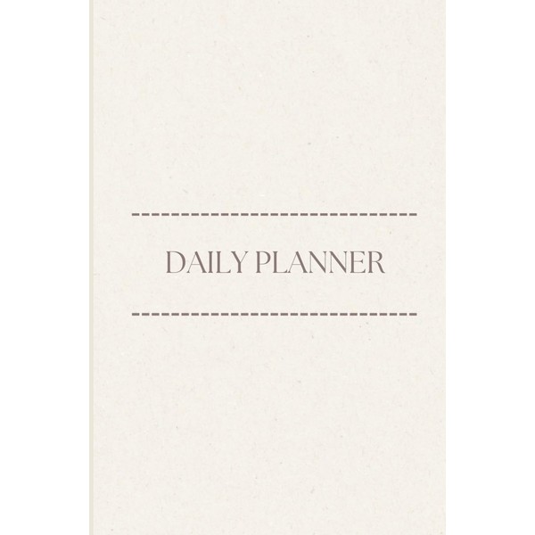 Daily Planner: Plan your day, conquer your goals.