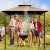 Figfeu Grill Gazebo Replacement Canopy Roof Figfeu 5x8 Double Tiered