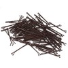HAARallerliebst Hair Clips (Pack of 100 | Brown | 5
