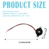 UPIQNG 3-24V Electronic Buzzer 90 dB Piezo Buzzer Active Piezo