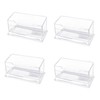 suaywo Business Card Holder Pack of 4 Business Card Table