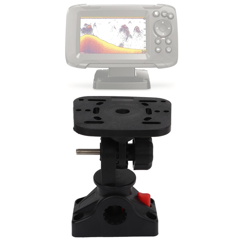 Fish Finder Mount 360 Degree Rotation Screw Fixed Installation Portable