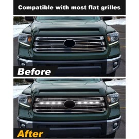 Sidi LED Grill Lights for 2007-2023 2024 Toyota Tundra Raptor Lights Accessories