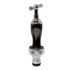 S&M Colortaps 590214 Garden Tap Adjustable ½ Inch Black with