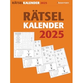 Rätselkalender 2025. Der beliebte Abreißkalender für alle Rätselfreunde