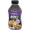 Kraft Mayo Garlic Aioli (12 oz Bottle)