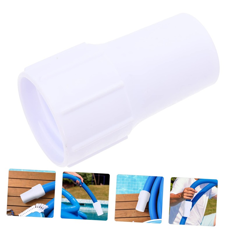 Sosoport Pool Hose Adapter Mm Stainless Throat Tube for Vacuum
